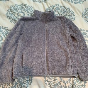 UNIQLO Women’s Fluffy Yarn Fleece Full-Zip Jacket